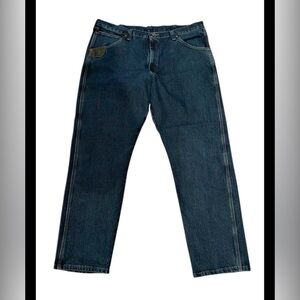 Wrangler Riggs Workwear Jeans Mens Tag 42x34 Relaxed Denim Fits 41x33.5